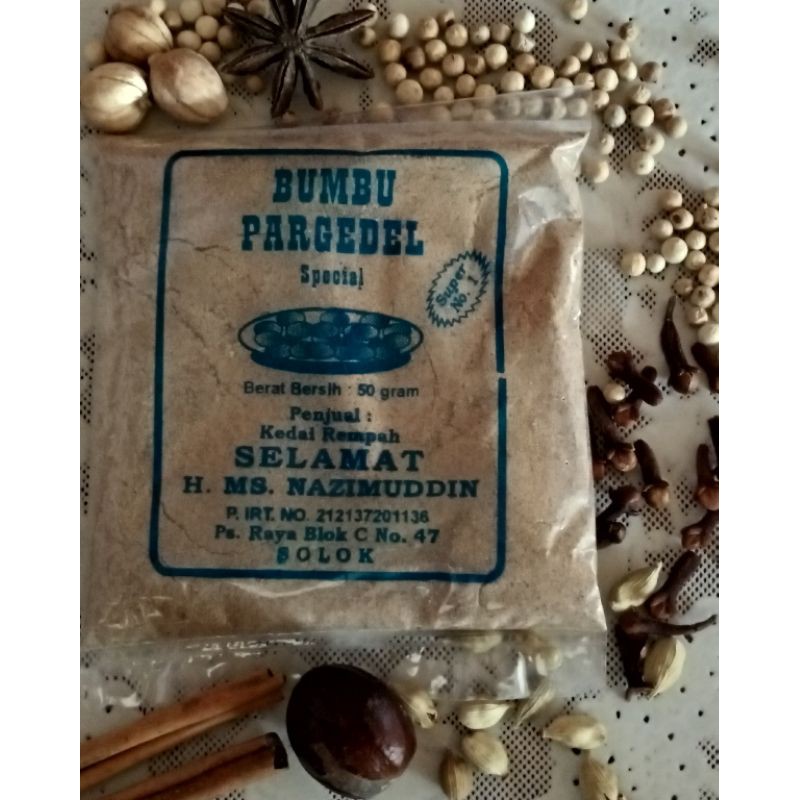 

Bumbu pergedel/rempah halus pergedel