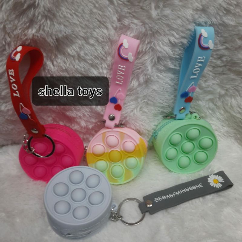 Dompet dan tas koin bahan silikon