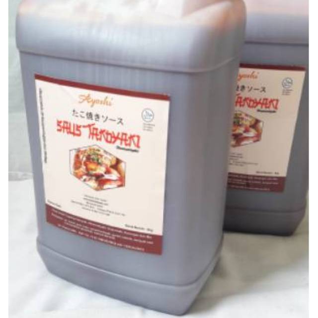 

Saus Takoyaki 6 Kg Saos Okonomiyaki, HALAL MUI