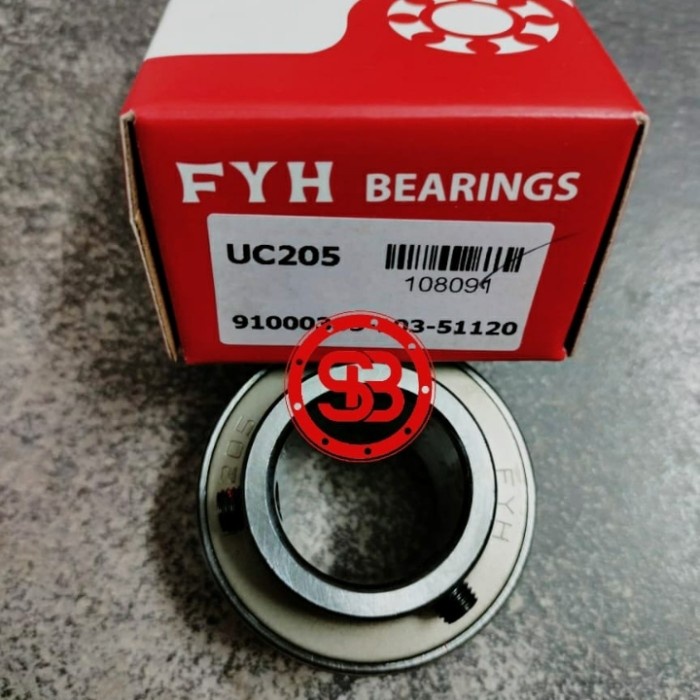 Insert Bearing UC 205 ( as 25mm) UC205 FYH JAPAN