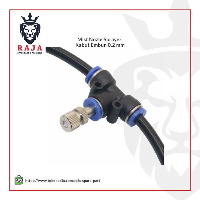 Mist nozle sprayer kabut embum 0.2 mm