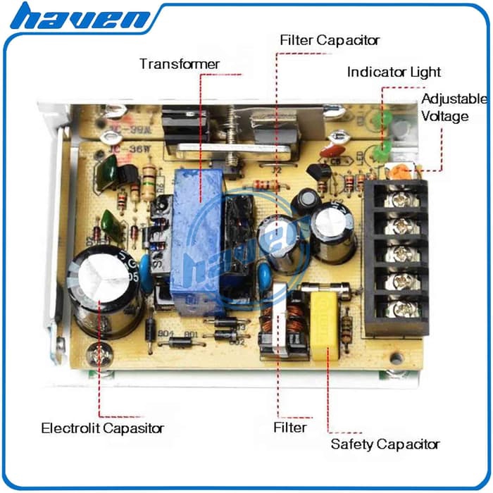 Switching Power Supply 5V 5A / Switching 5V 5A Body Kecil