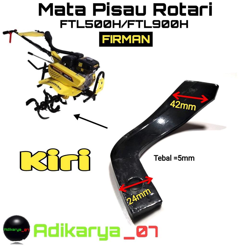 Mata pisau rotari FTL500H/FTL900H FIRMAN KANAN