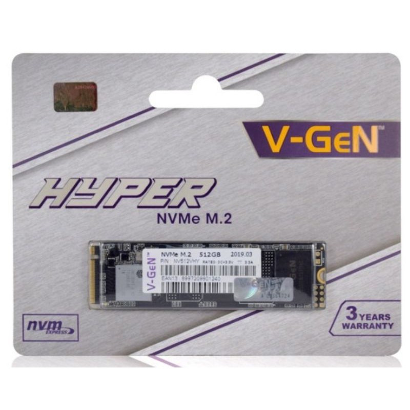 SSD M2 NVME M.2 V-GeN 128GB 256GB 512GB 1TB 2TB Hyper Series | SSD PCIe VGeN