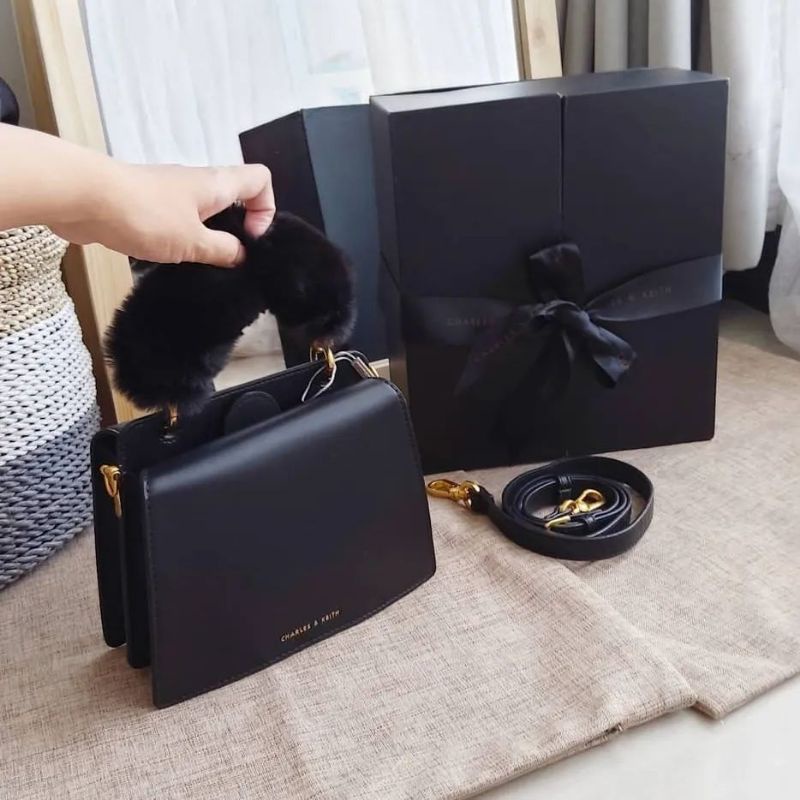 8.8 SALE | CK ribbon fur GIFTSET FREE box