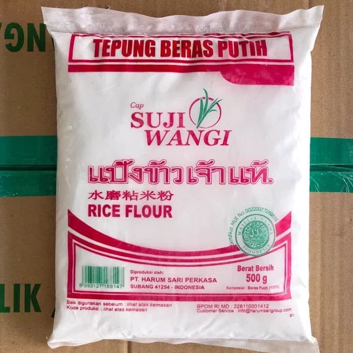 

Ds11D Tepung Beras Suji Wangi (Thailand) 500Gr G6B040B