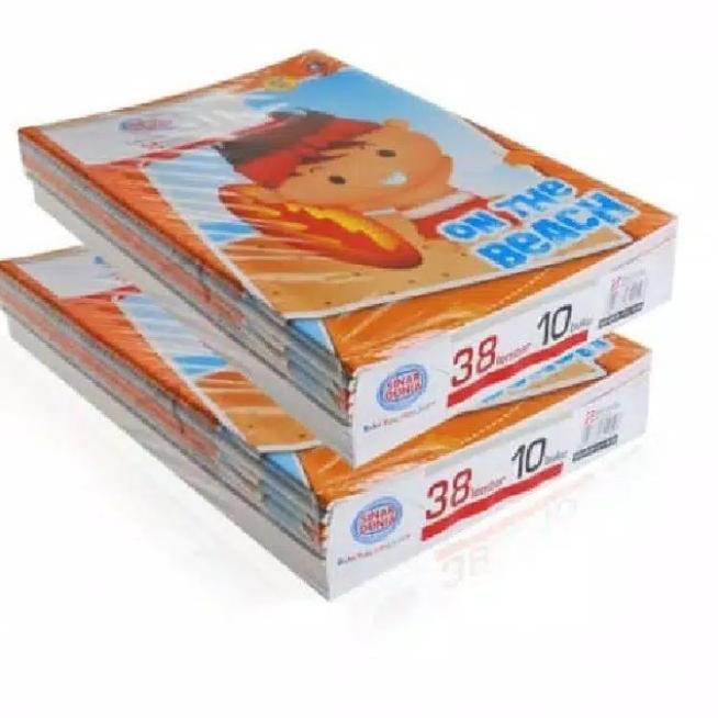 

[ZW323] 1pcs Buku Tulis Bergaris Sidu Isi 38 Lembar Buku Sekolah arpy915