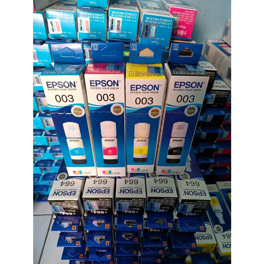 Tinta Epson 003 Satu Set
