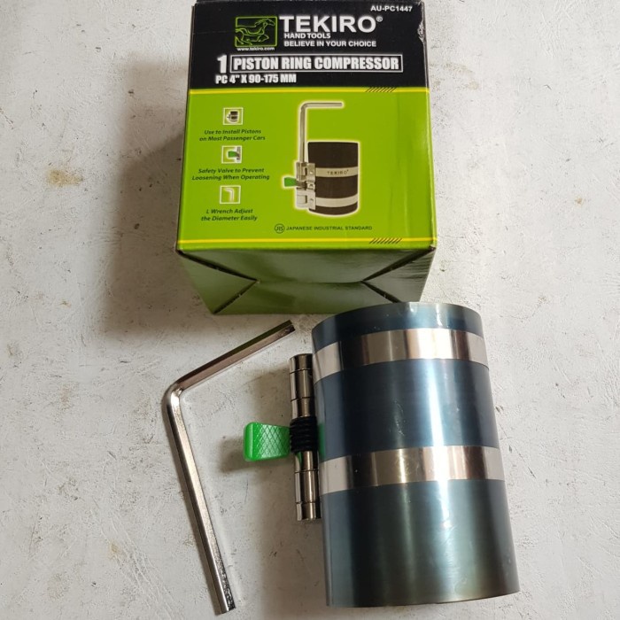 Tekiro Piston Ring Compressor 4 Inch X 90-175 mm Tekiro Ring Piston 4 in x 90 mm- 175 mm AU-PC1447