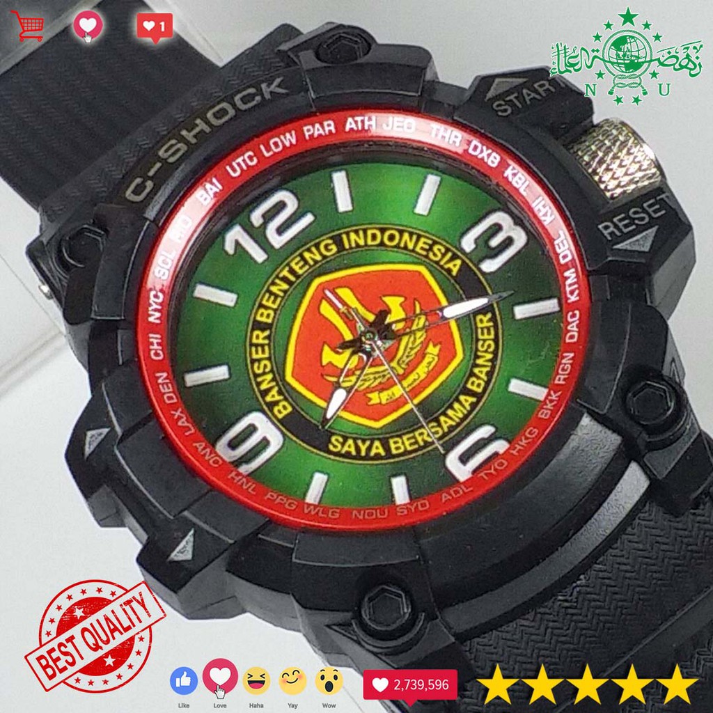 (SPECIAL EDITION) JAM TANGAN NAHDLATUL ULAMA {LIST MERAH}