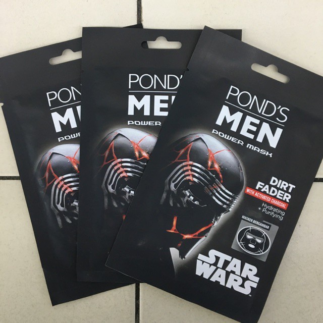 Pond's Men Power Mask Dirt Fader Ponds Men Star Wars Mask 20 gr / Masker Wajah Pria