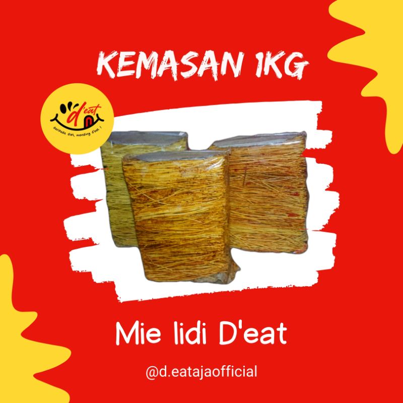 

Mie lidi kemasan 1kg