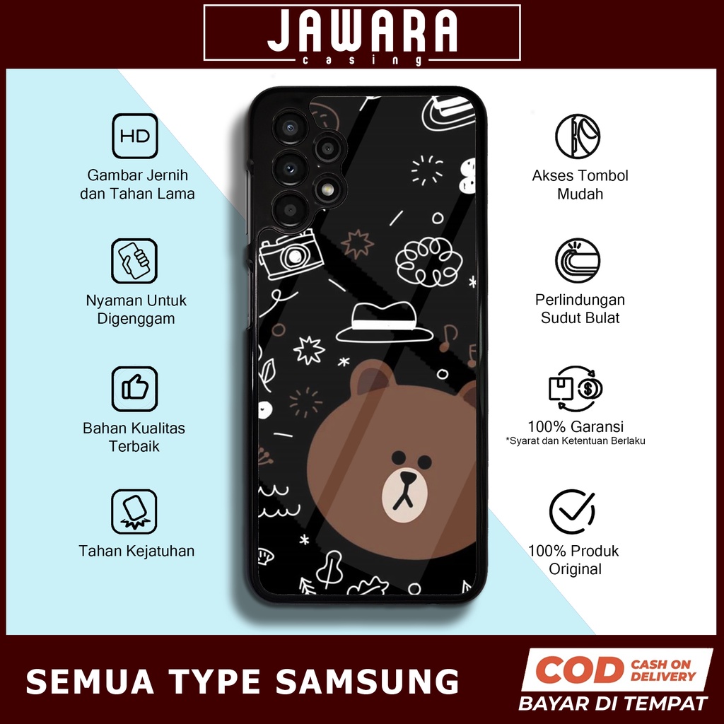 Case Samsung A13 4G Case Hp Samsung A13 4G Premium Glossy Jawara Casing [LN01] Casing Hp Samsung A13