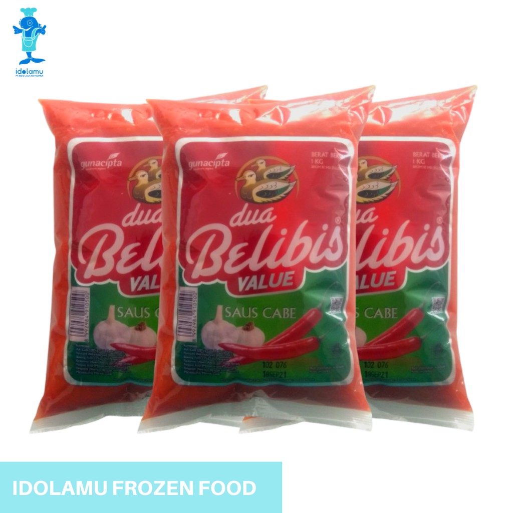 

saus cabe value 1 kg DUA BELIBIS