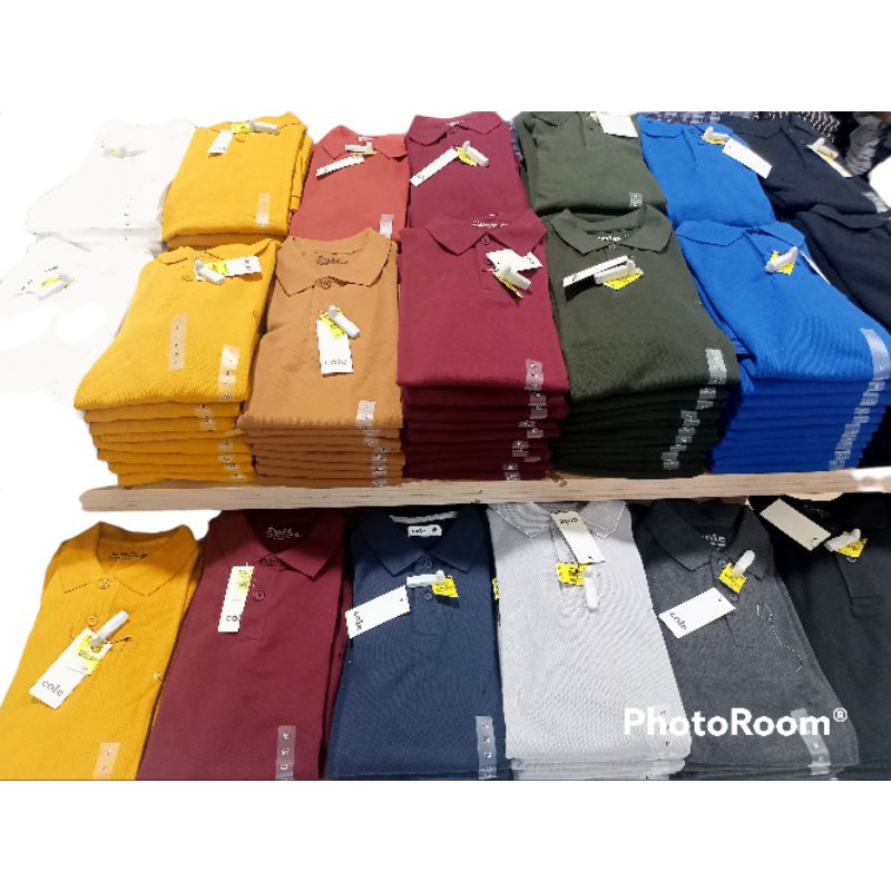 Kaos Polo polos pria 100% brand Cole original matahari