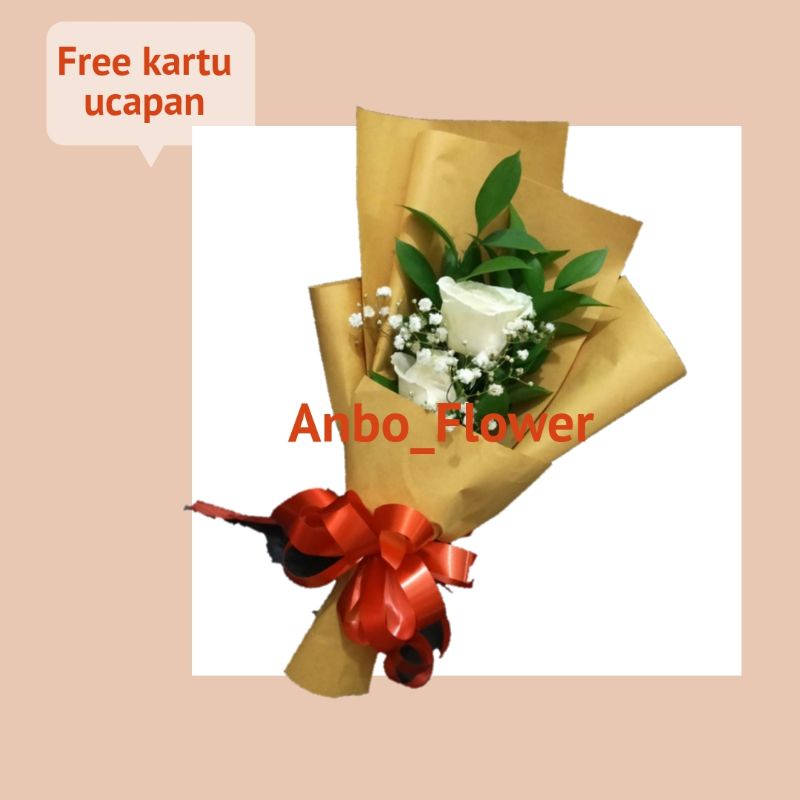 Buket bunga segar kota Bogor/ buket bunga mawar asli/ Buket wisuda