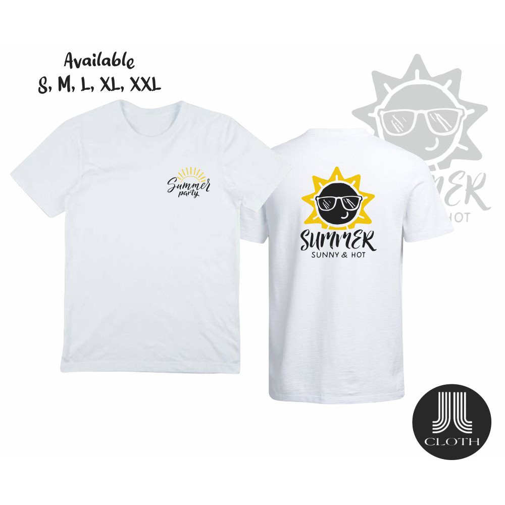 KAOS ERIGO SUMMER PARTY/ BAJU KAOS ERIGO SUMMER SUNNY HOT