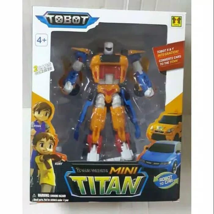 Figure | Mainan Tobot Titan Kombinasi Tobot X Dan Tobot Y