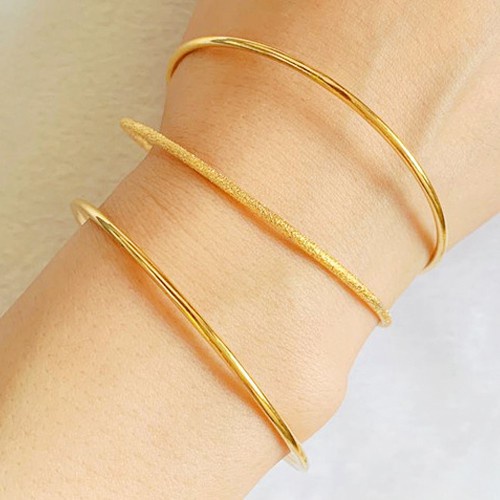 Ready Stok Gelang Emas Asli Kadar 375 Gelang Wanita Hadiah Liburan Terbaik Bisa Cod