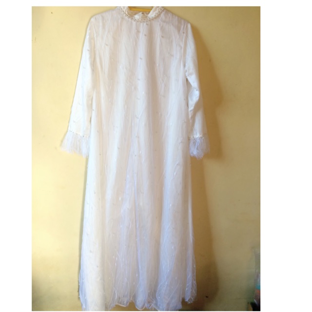 Preloved dress putih