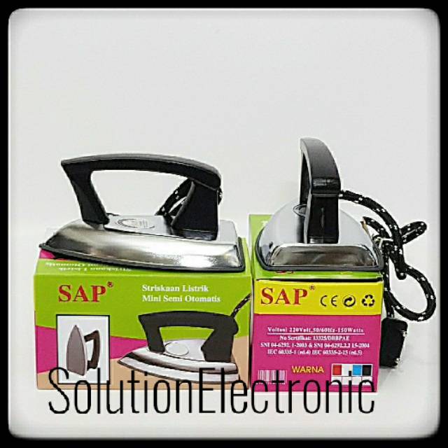 Setrika Mini SAP 999 Setrika Mini Traveling