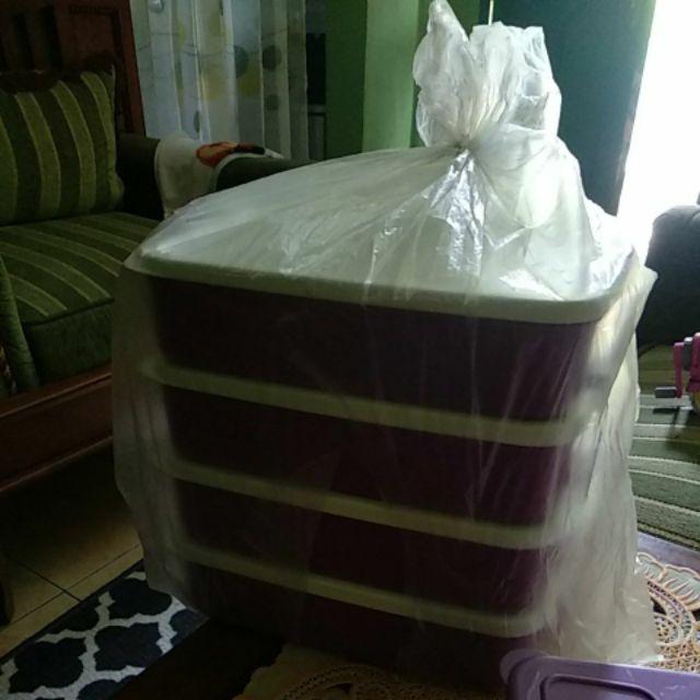 Click To Go Set Limited Edition 4 Layer (rantang Bekal Makan) Tupwr