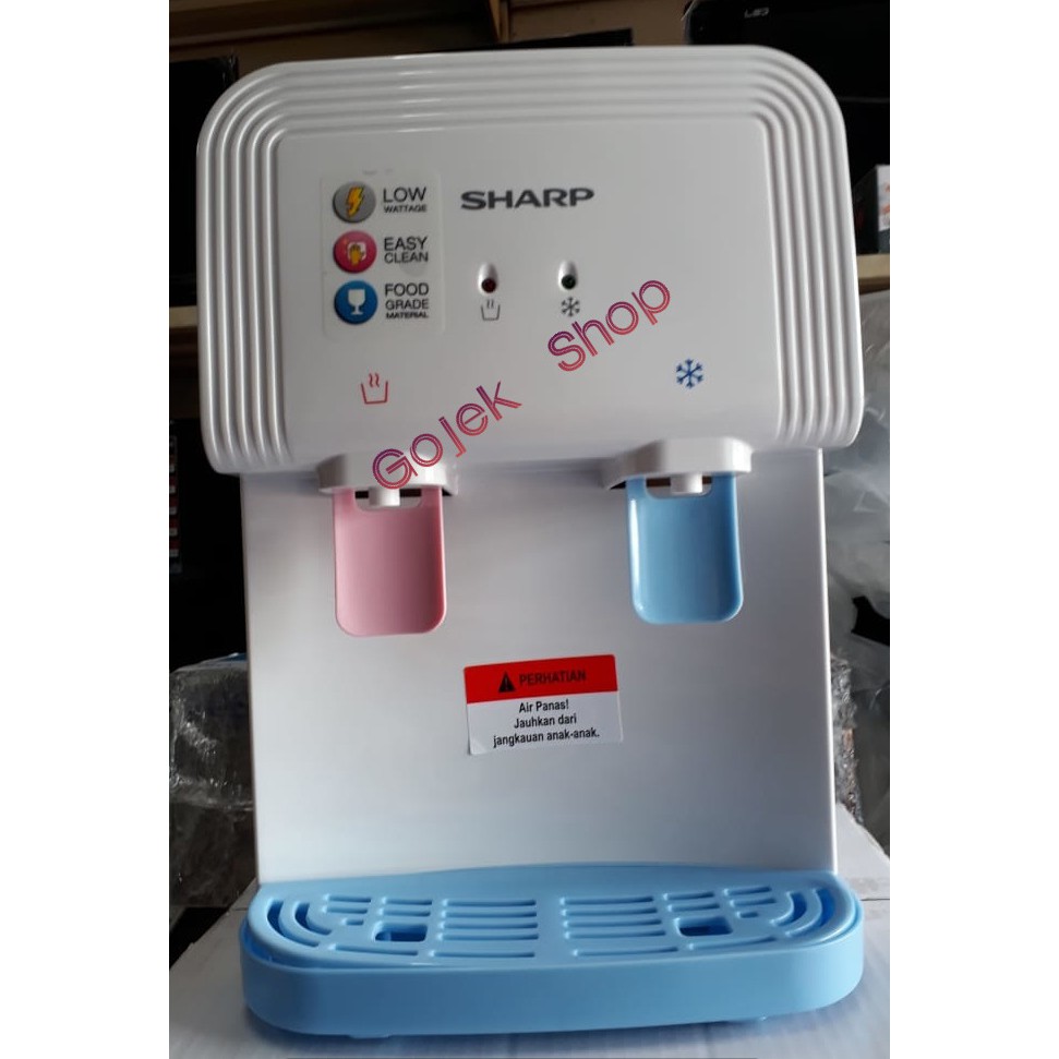 Dispenser Sharp Portable Swd-t40c  Blue Pink Colour Hot N Cold