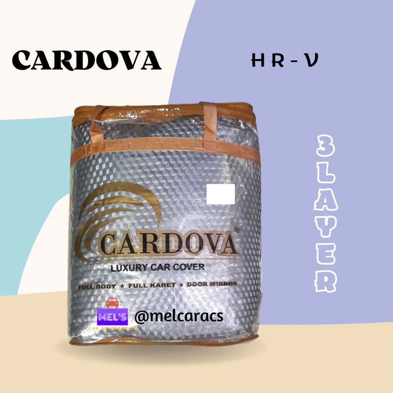 Luxury Body Cover Mobil 3 Lapis Cardova Honda HRV