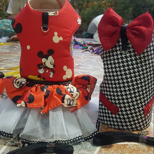 BAJU HARNES ANJING/KUCING COUPLE