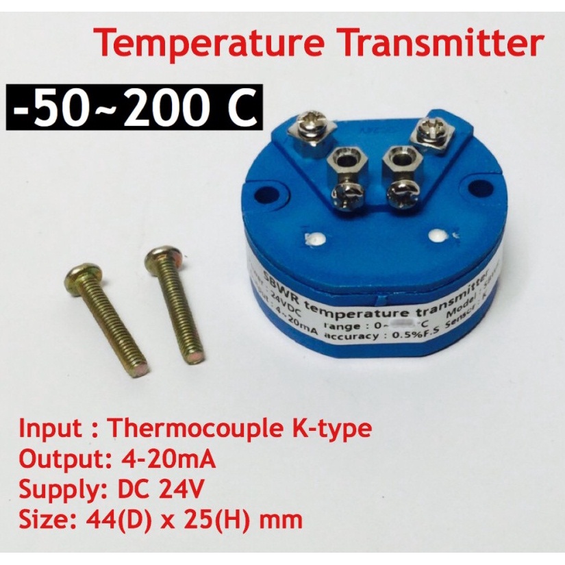 Thermocouple Type-K Temperature Transmitter