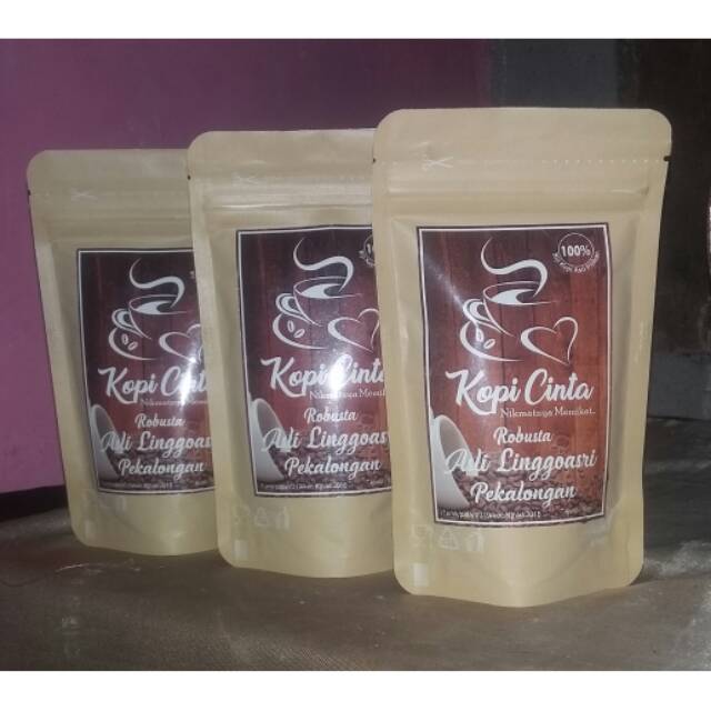 

Kopi Cinta (Robusta) Netto 50 gram
