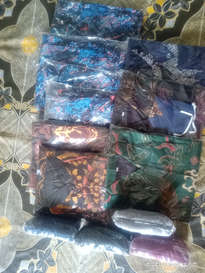 Batik Kalongan | Gamis Batik Best Seller Terlaris Motif Unggul Jaya