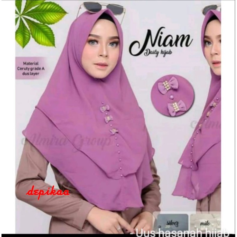 [CUCI GUDANG 04]••CERUTY STANDART••hijab instan ceruty••jilbab instan payet-2