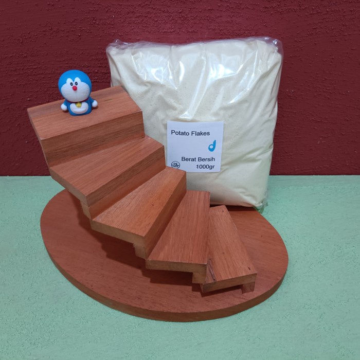 

PROMO [COD] Potato Flakes 1 kg Emsland / Tepung Kentang Kasar Cacah 1000 gram