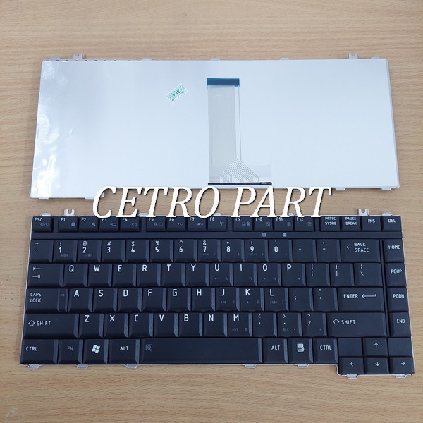 Keyboard Laptop Toshiba Satellite L510 L200 L300 L312 L310 L315 -HITAM NEW