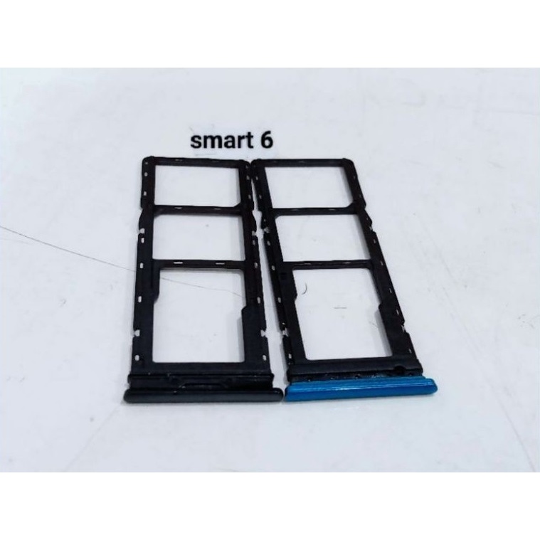 Slot Tempat Dudukan Simcard Simtray Sim Tray Card Lock Infinix Smart 6 X6511 X6511B X6511E