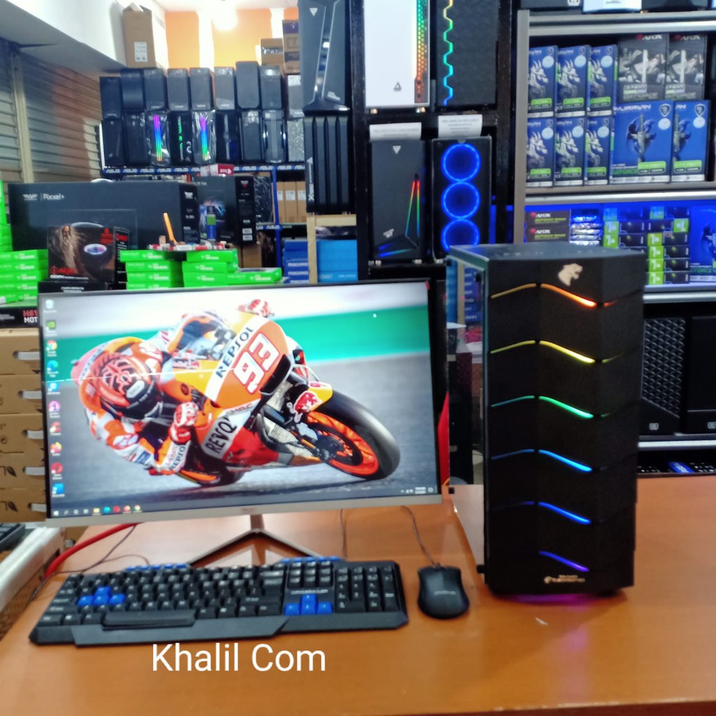 Pc Rakitan Core i7 3770  Vga 2 Gb  Hdd 1 Tb  Monitor 24 Inch Full New &amp; Garansi 1 Tahun