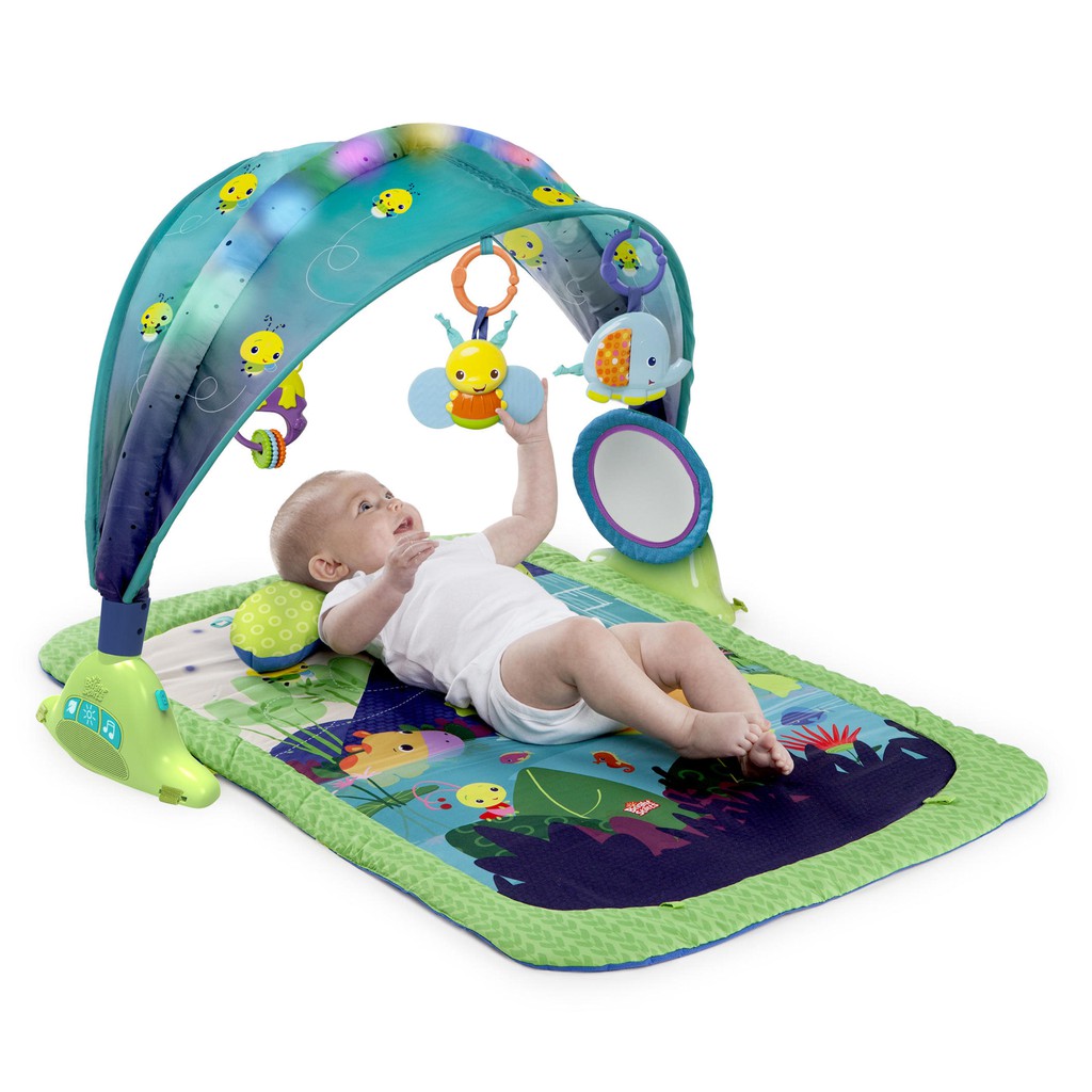 Bright Starts Light Up Activity Play Gym Shopee Indonesia