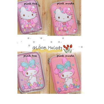 

Berkualitas Kotak Pensil Hardcase Glitter Melody Hello Kitty Unicorn