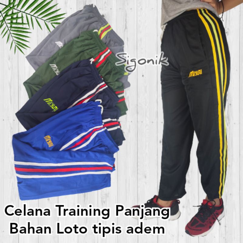 Celana Training Panjang Olah Raga Sport Pria Myn Wanita Unisex Murah