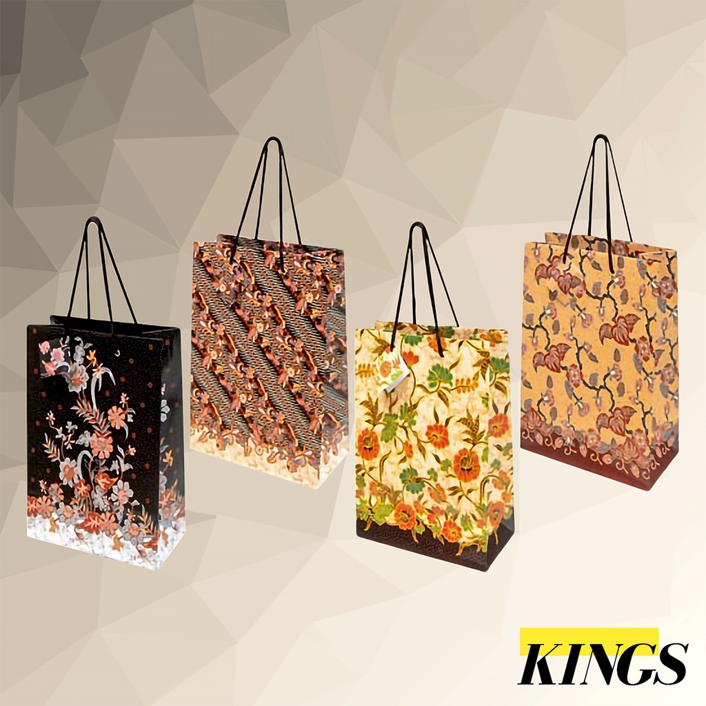 

10 PCS Kiky Paper Bag C Glossy Batik