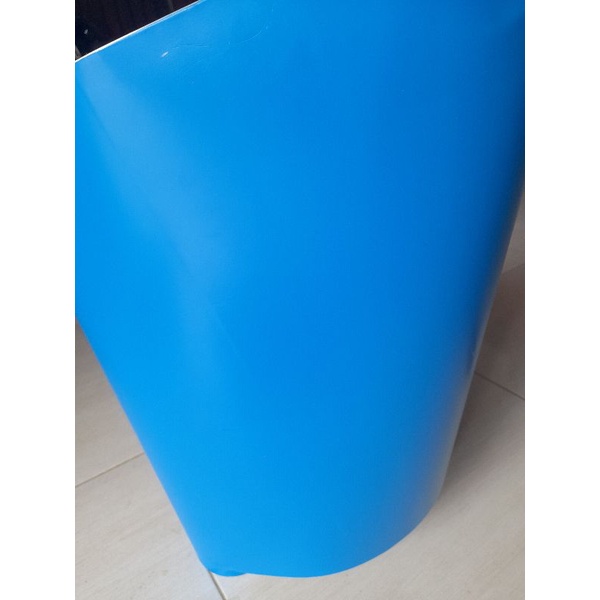 stiker skotlet motor biru doff