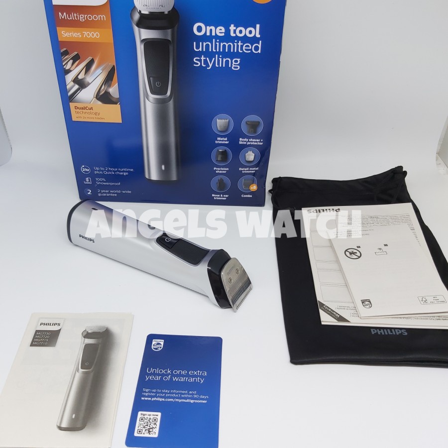 Multigroom Philips MG7720 Alat Cukur Philips MG7720 Multigroom MG7720