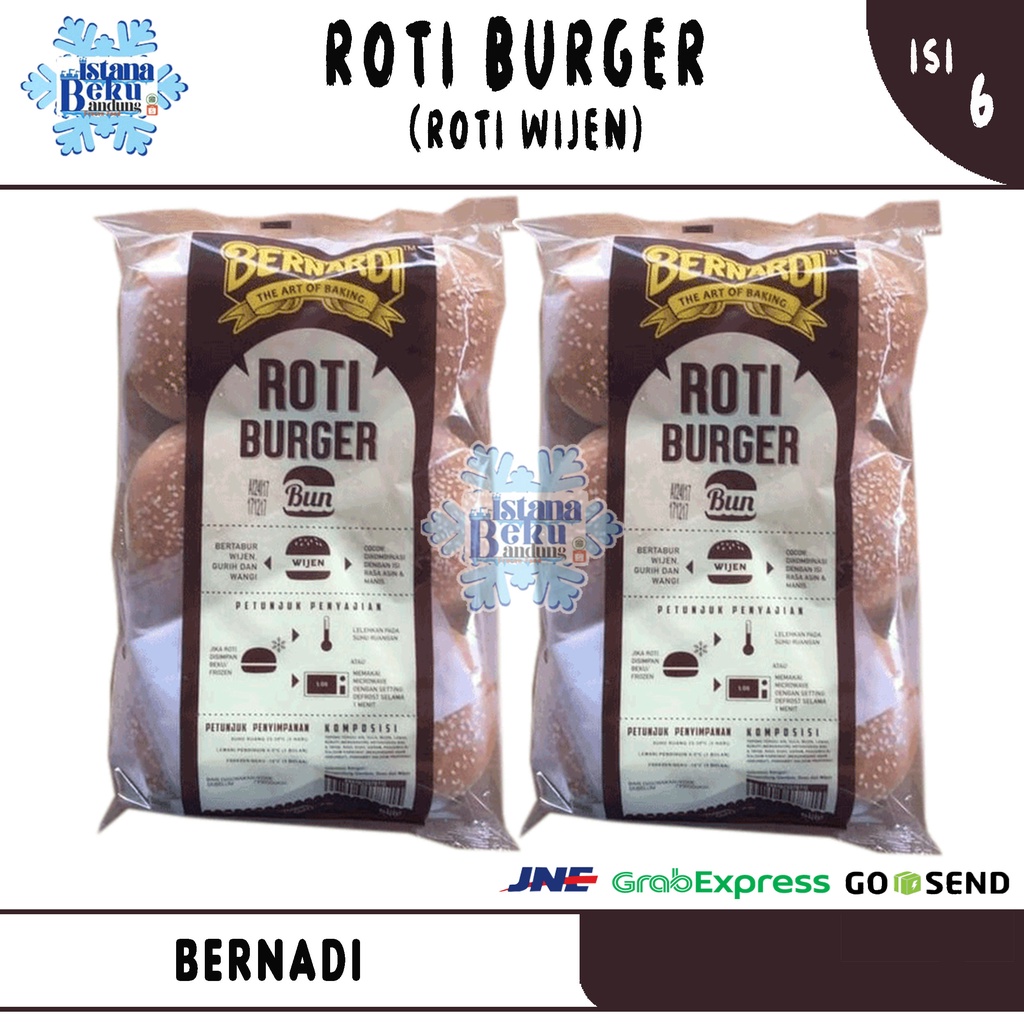 

Roti burger wijen bernardi isi 6