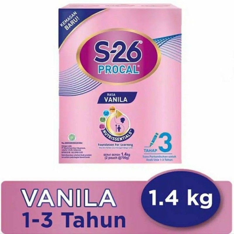 

TERMURAH!!!! S-26 S26 Procal Tahap 3 1400gr 1400 gr