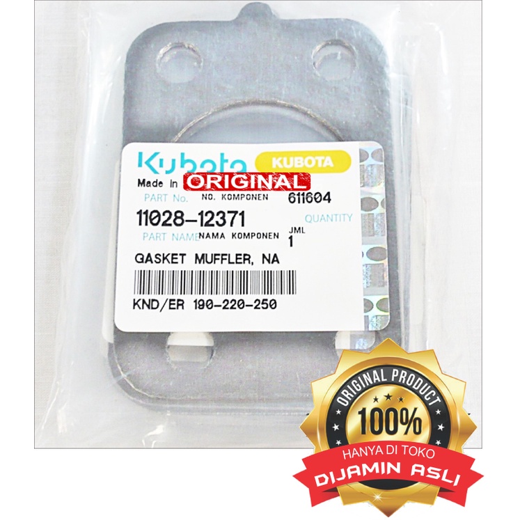 Perpak Knalpot GASKET MUFFLER NA KND190 KND220 KND250 Original KUBOTA