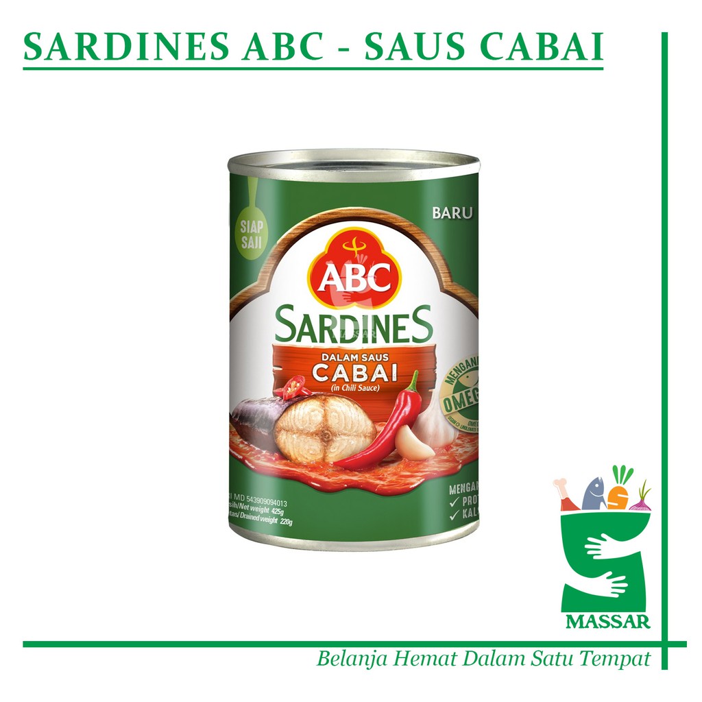 

SARDINES/SARDEN ABC KALENG 155gr