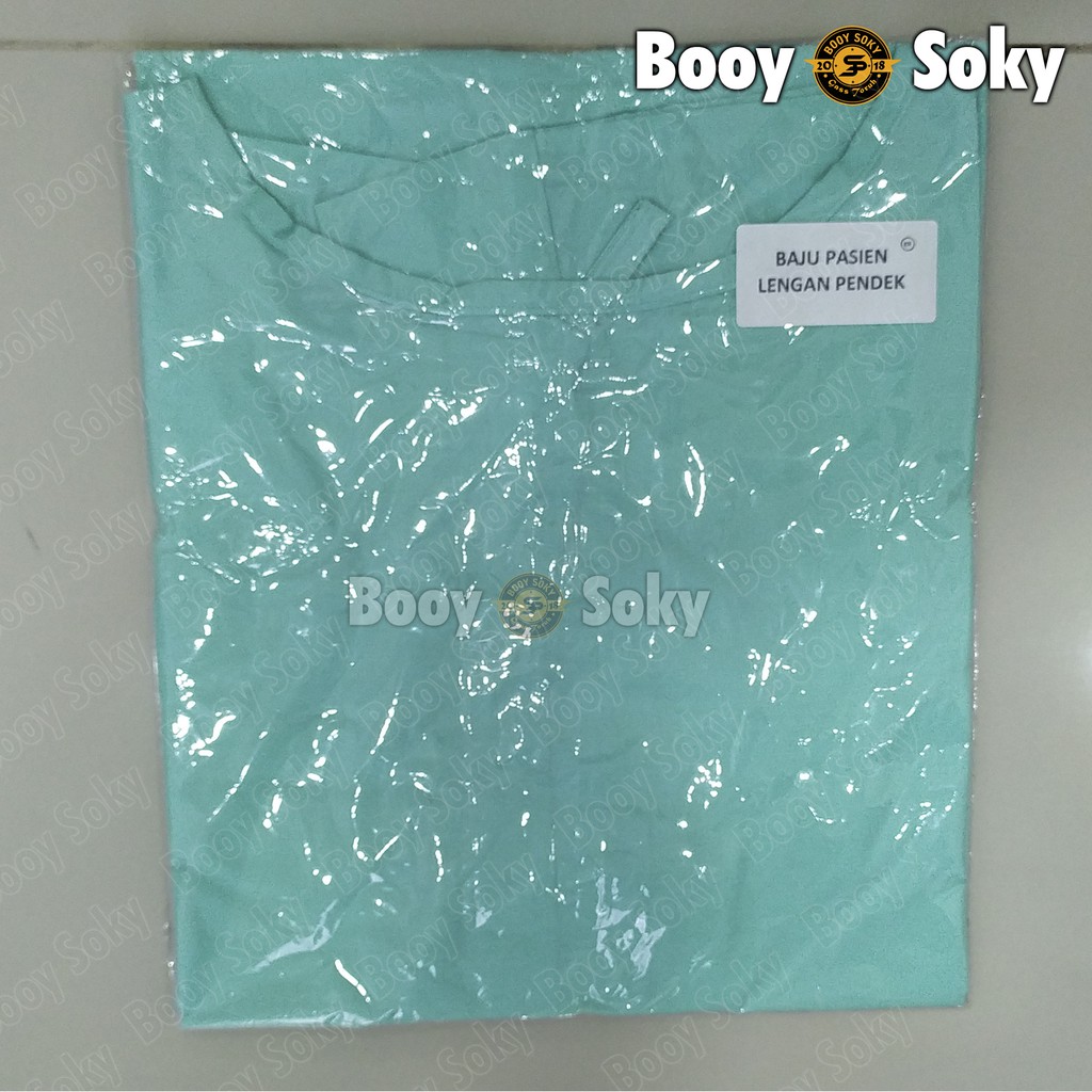 Baju Pasien Operasi  / Baju Orang Sakit Lengan Pendek