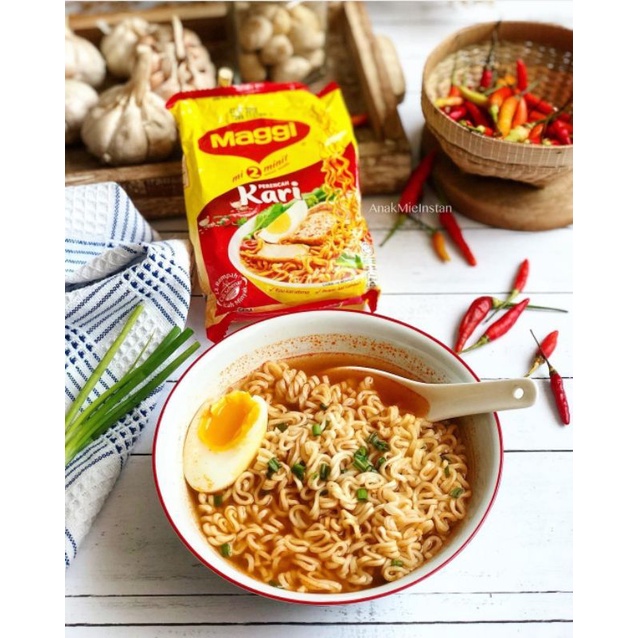 Mie Maggi Kari Isi 5 | Maggi Mie Malaysia | Maggi Curry Noodle