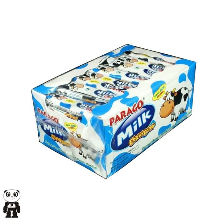 

PARAGO Milk Chewy Candy Permen Susu Lunak Jumbo Box Isi 80pcs X 8g